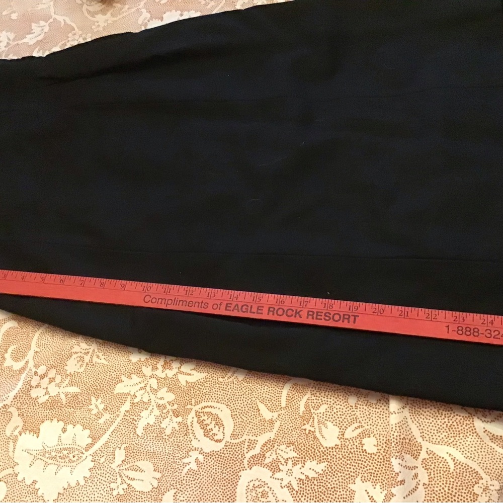 Perfect Basic Black Dress Size 10 - image 2